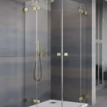 Radaway Essenza Pro Brushed Gold PDD íves szálcsiszolt arany zuhanykabin Kiárusítás