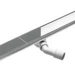 Deante 800 2in1 zuhanyfolyóka, Steel/burkolható Végkiárusítás