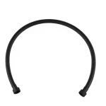 Csak ma Invena Zuhanycső, 80 cm, PVC/fekete, waterplating bevonat