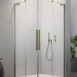 Radaway Furo SL Brushed Gold KDD szögletes szálcsiszolt arany zuhanykabin Exkluzív ajánlat
