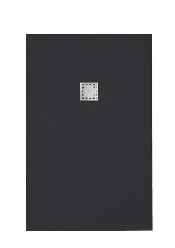 Utolsó esély Zenon smart slate öntöttmárvány zuhanytálca Negro színben