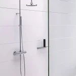Biztonságos vásárlás Balneum Petra Termosztátos zuhanyrendszer zuhanycsaptelep zuhanyszettel,és esőztetővel