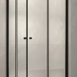 Ne maradj le Balneum fekete szögeletes zuhanykabin premium zuhanytálcával 80x80