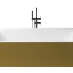 Legkelendőbb Zenon Kivu Wall Oro Metallic/Blanco Brillo kád