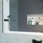 Radaway Modo New Black PNJ II fekete kádparaván Gyors szállítás