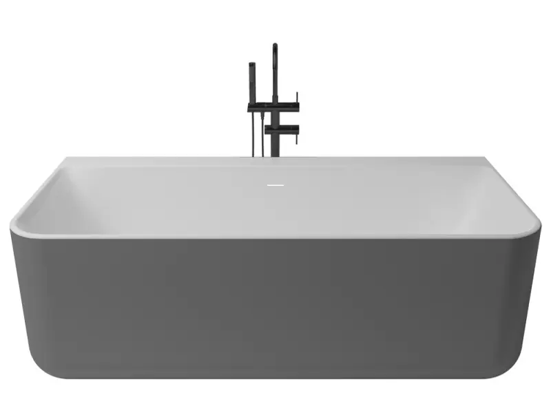 Vedd meg most Zenon Kivu Wall Plata Metallic/Blanco Mate kád