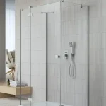 Radaway Essenza Brushed Nickel KDJ+S szögletes szálcsiszolt króm zuhanykabin Legnépszerűbb