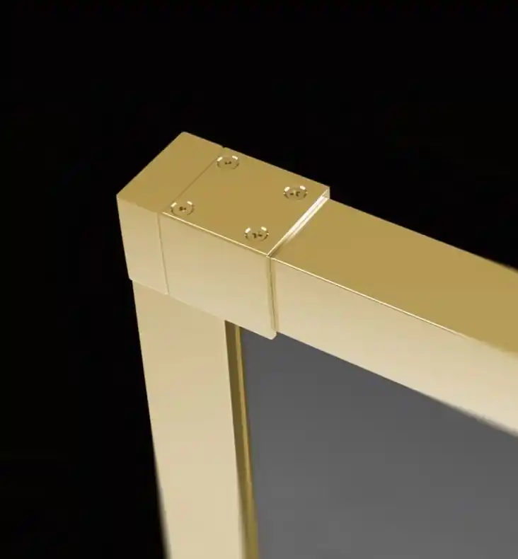 Radaway U toldóprofil Idea KDJ/KDS fixfal arany 20mm Népszerű