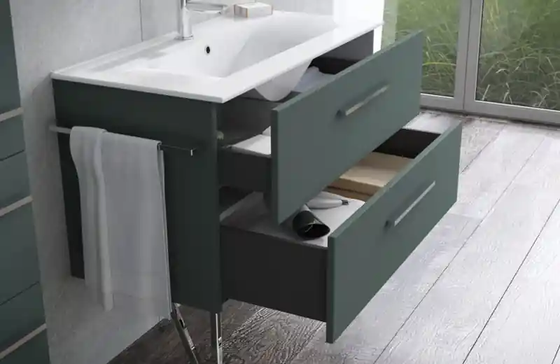 Szuper akció Tboss MILANO 120 alsószekrény Loftbeton színben OUTLET
