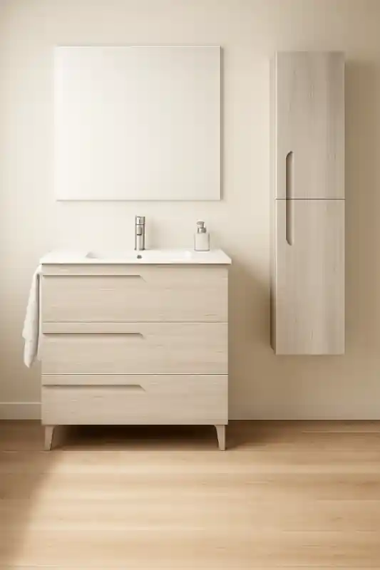 Royo Vitale Slim Alsószekrény, háromfiókos, 60 cm, BL19 Expressz kézbesítés