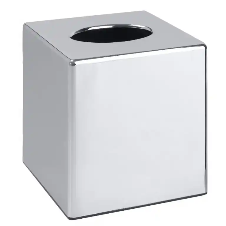 BEMETA HOTEL Kleenex box, 115x130x115mm, ABS/króm (101003021) (XP023) Szezonális akció