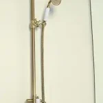 ANTEA Zuhanyoszlop termosztatikus csapteleppel, bronz (SET046) Azonnali szállítás