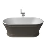 Zenon Heritage Moka/Blanco Mate szabadonálló kád Gyors kiszállítás