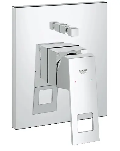 Csak ma Grohe EUROCUBE falsík alatti kád- és zuhanycsap színkészlet, Rapido SmartBoxhoz