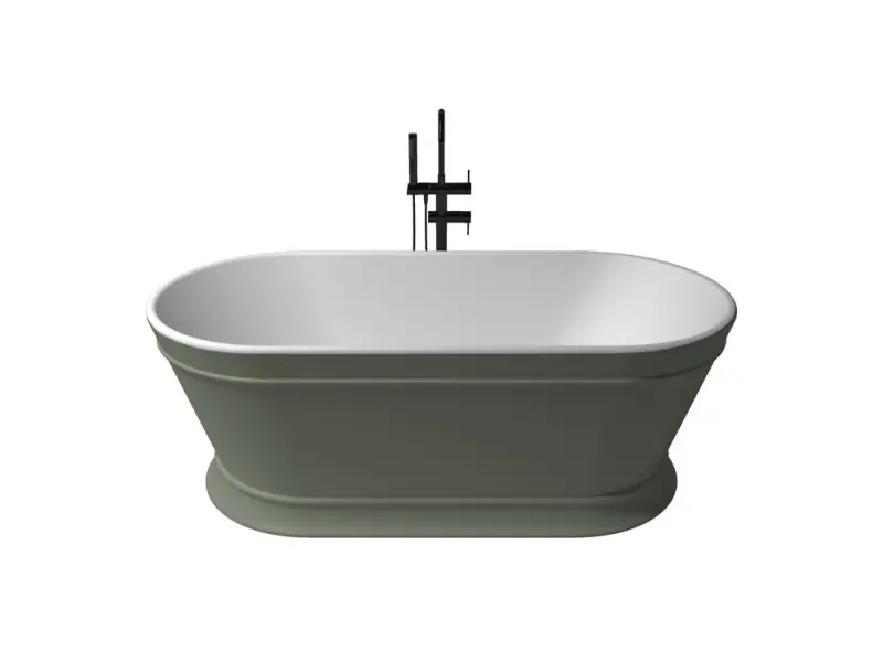 Végkiárusítás Zenon Heritage Sage/Blanco Mate szabadonálló kád