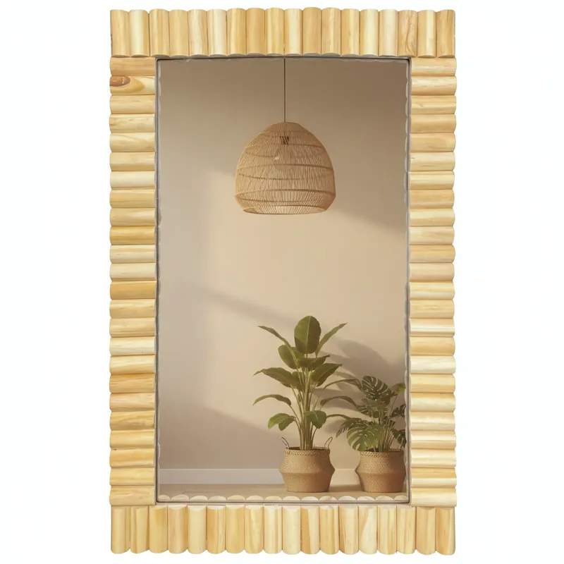 Árcsökkenés Boho fali tükör 55CM KLNA-MR01