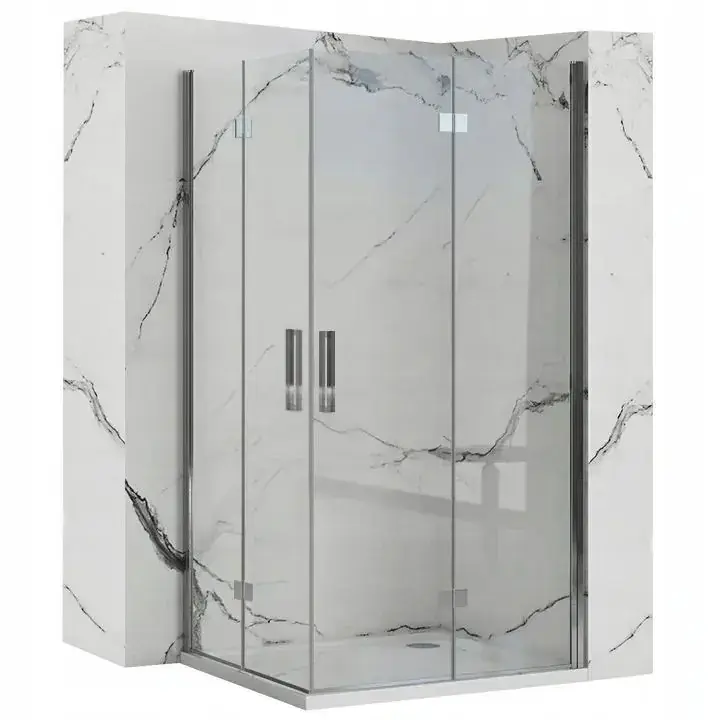 Zuhanykabin Rea Molier Chrome Double 80x90 Outlet
