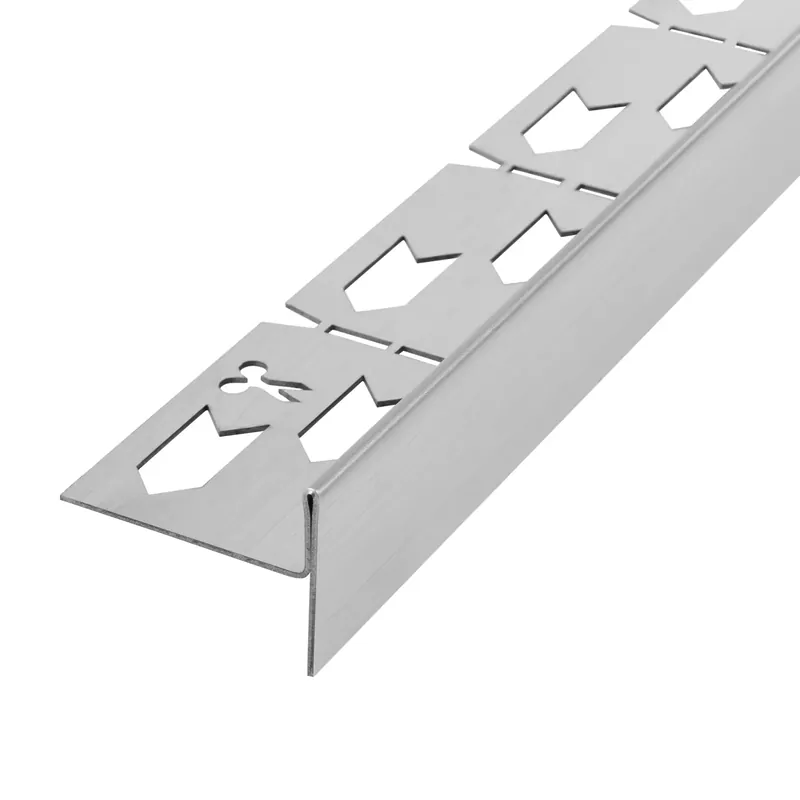 Legjobb ár Lejtéskialakító szegély épített zuhanyhoz 100cm Brush nickel