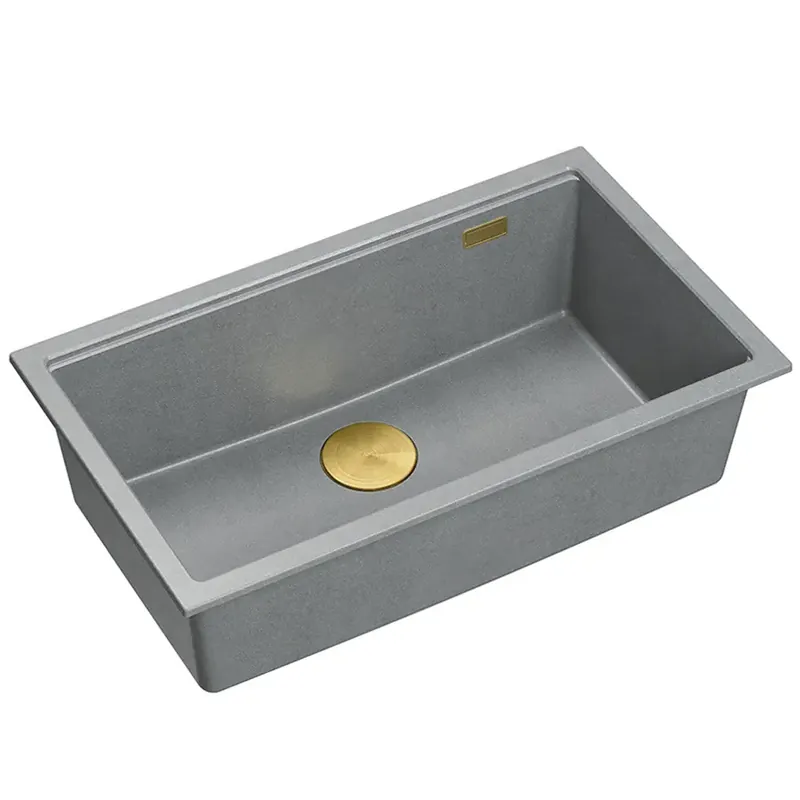 gránit mosogató Logan 110 Grey Metallic Ne maradj le