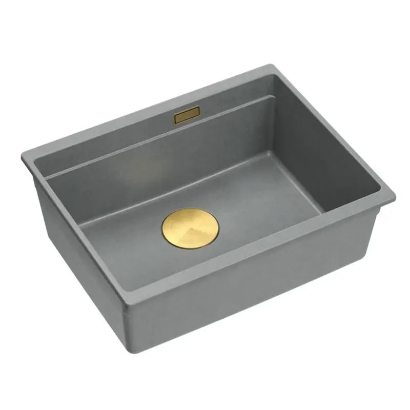 Legnépszerűbb gránit mosogató Logan 100 Grey Metallic