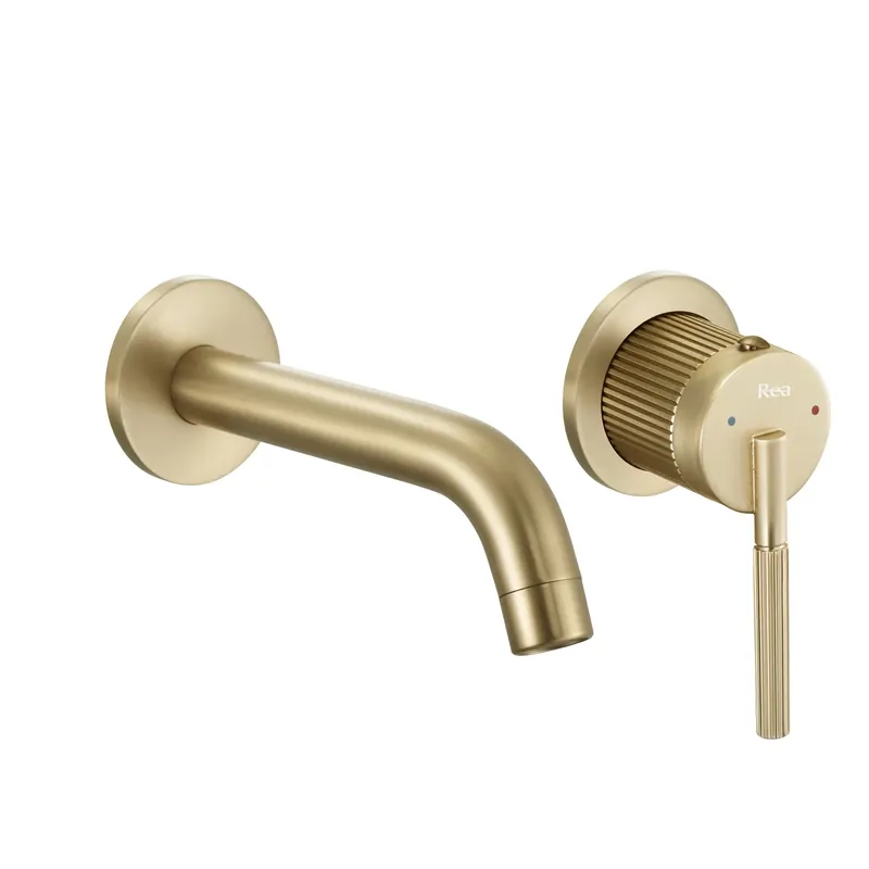 Falra szerelhető csaptelep Rea Argon Gold Brush + BOX Rendeld meg most