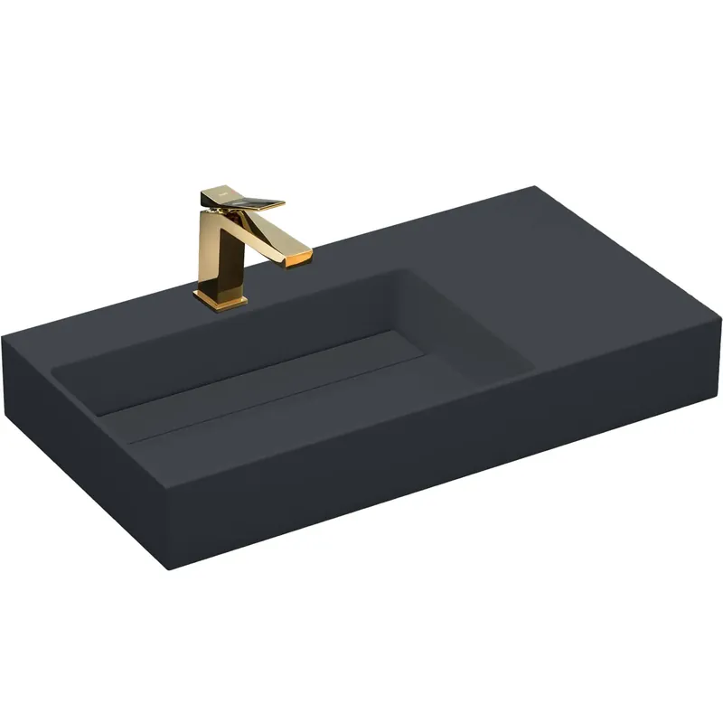 Konglomerátum mosdó Archi 75 CM Grey MATT Csak ma