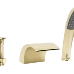 Outlet Fürdőkád csaptelepBrush Gold