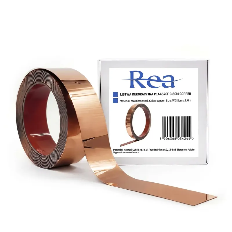 Akció Öntapadós dekorációs szegélyléc Rea P14454CF 3,8cm Copper