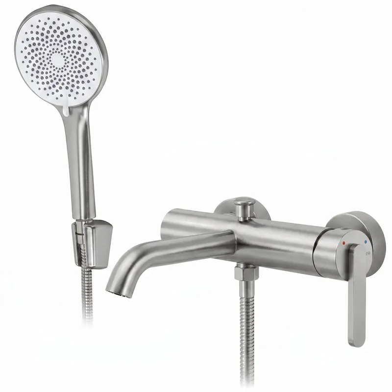 Fürdőkád csaptelep Rivo Ontario Side Brush Nickel Vedd meg most