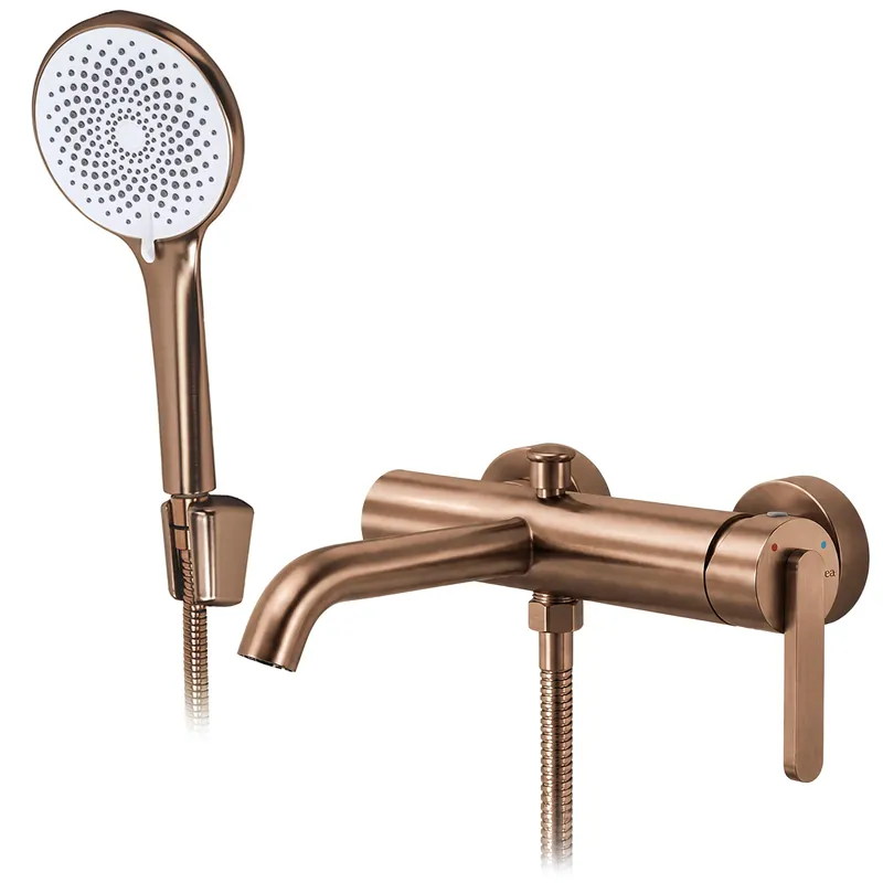 Fürdőkád csaptelep Rivo Ontario Side Brush Copper Azonnali szállítás