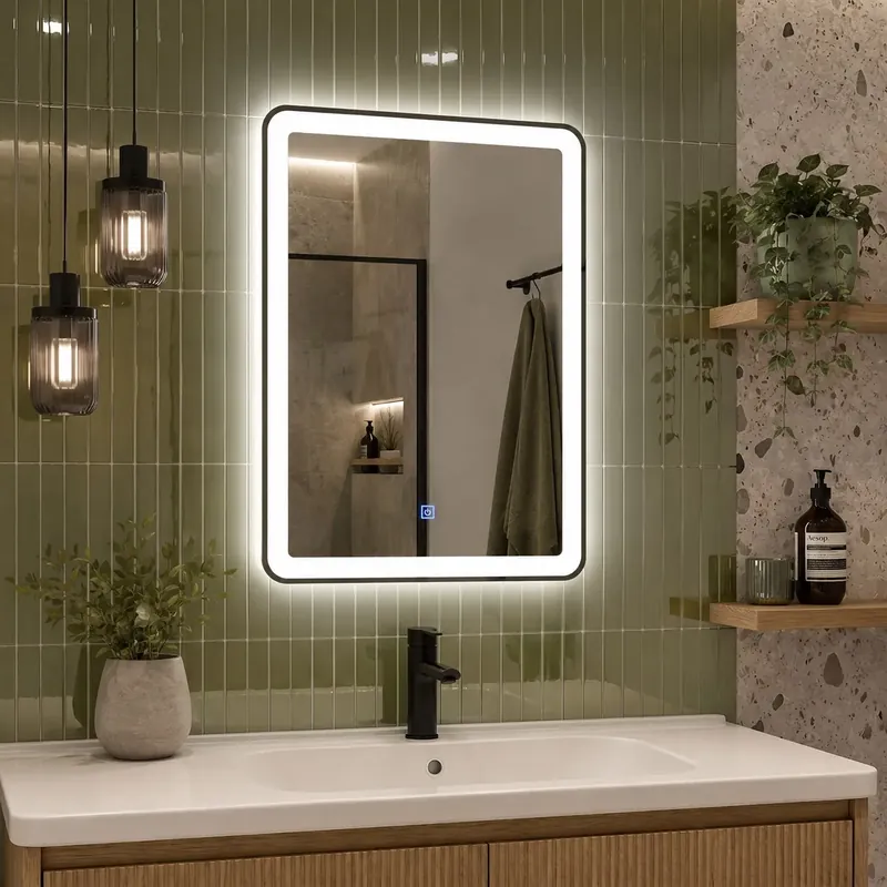 Gyors kiszállítás LED Tükör 60x80cm SAB-3451