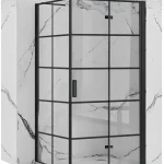 Zuhanykabin Rea Molier Black 90x80 Kedvezmény
