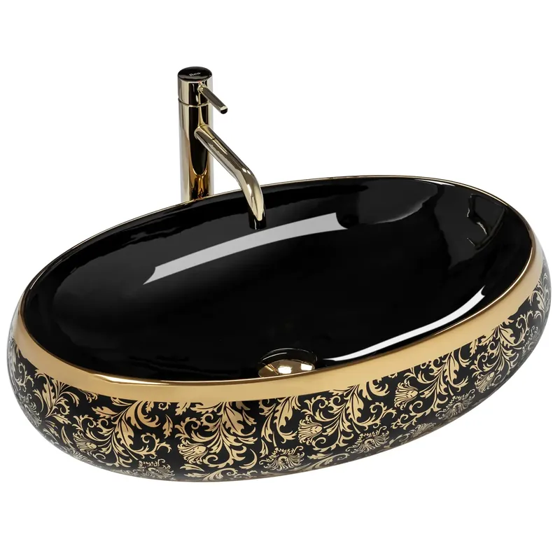 Pultos mosdó Rea Meryl Black / Gold Ne maradj le