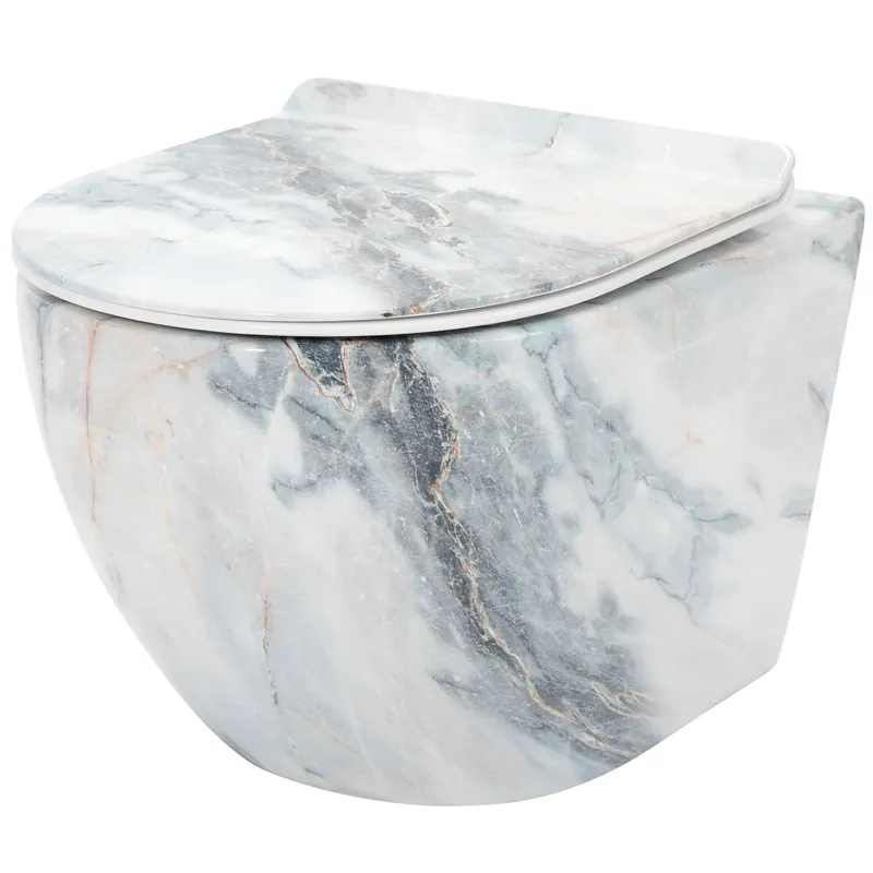 Kiárusítás WC csésze Rea Carlos Slim Granit Shiny N