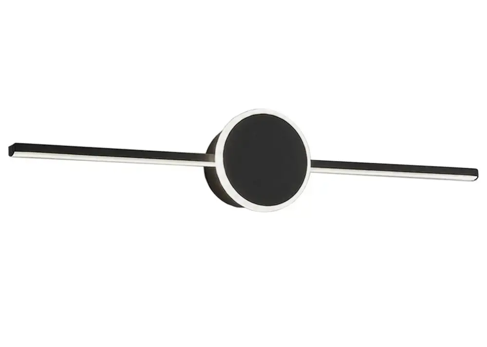 Gyors szállítás LED FÜRDŐLÁMPA TÜKÖR fölött Rea 80CM APP850-1W ROUND BLACK