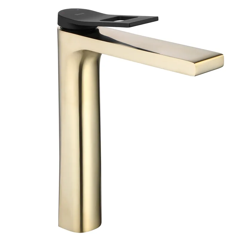 Fürdőszobai csaptelep REA Soul Gold mat black High Árcsökkenés