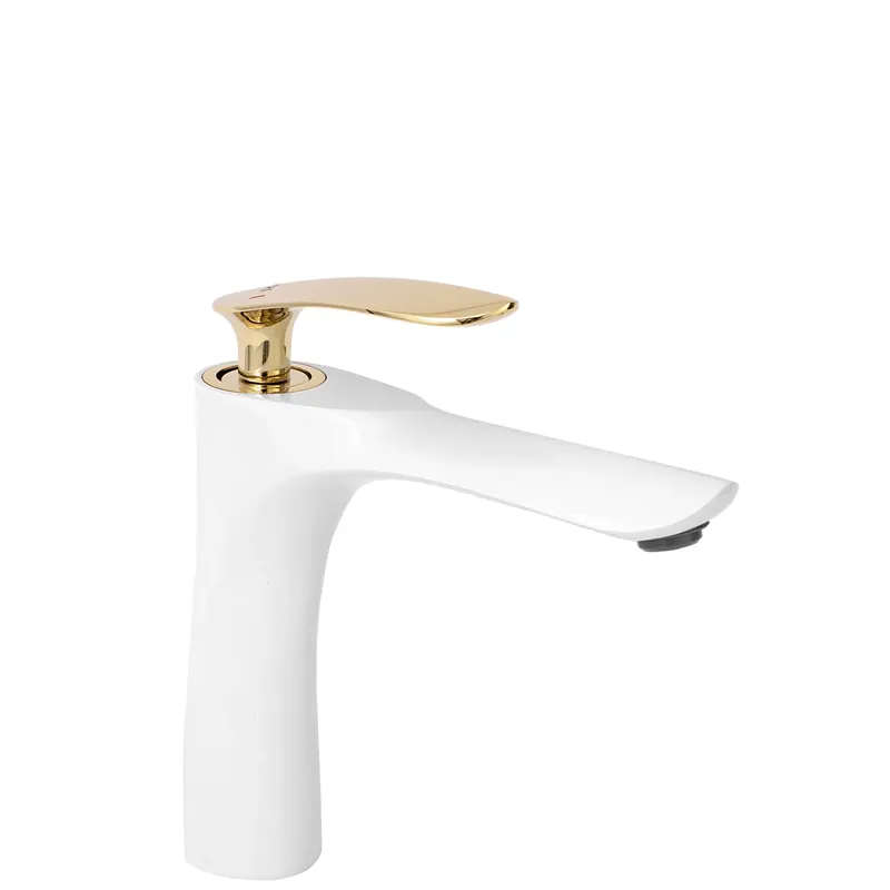 Outlet Fürdőszobai csaptelep Rea Orbit Low White Gold