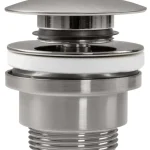 Biztonságos fizetés Rea Brush Nickle INOX univerzális leeresztő szelep click-clack rendszerrel