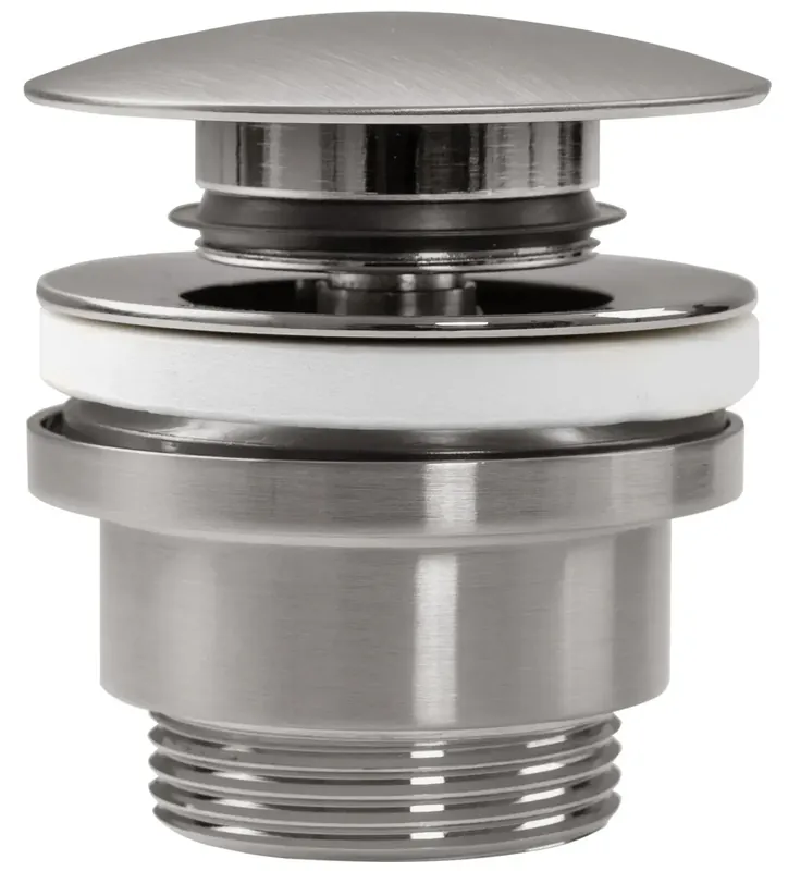 Biztonságos fizetés Rea Brush Nickle INOX univerzális leeresztő szelep click-clack rendszerrel