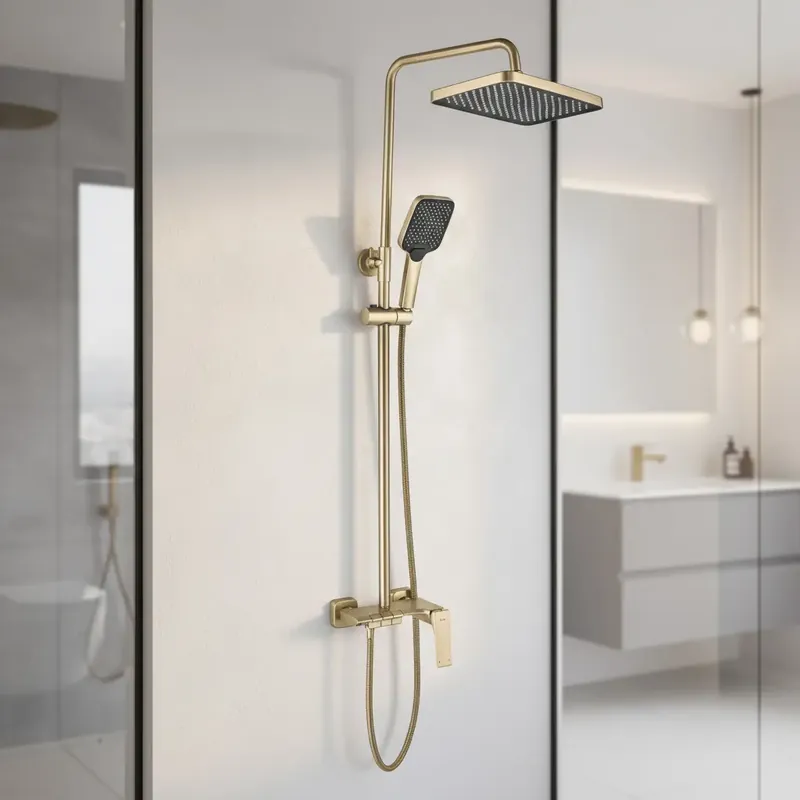 Zuhanyszett PREMIUM REA JOE Brush Gold Különleges ajánlat