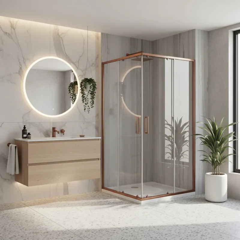 Zuhanykabin Rea City 80x100 Brush Copper Bestseller