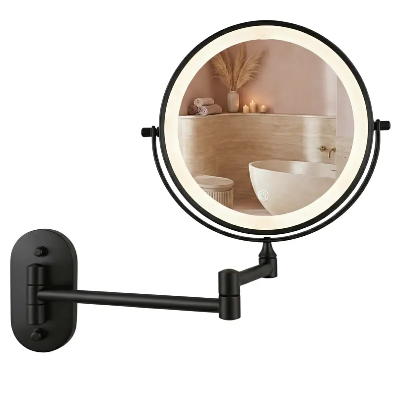 LED Tükör Glow Black Kedvezményes ár