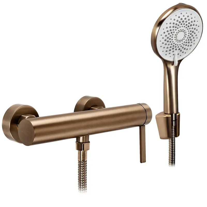Zuhanycsaptelep Rivo Brush Copper Biztonságos fizetés