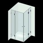Szuper ajánlat Varioglass Globus 214 80x80 cm-es Zuhanykabin (80x80x200 cm, savmart üveg)Varioglass