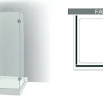 Gyors szállítás Varioglass Signum 403 Zuhanyfal (120x90x30x200 cm)Varioglass