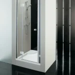 Vedd meg online Kolpa-San Stella TV/S 90/100/120 zuhanyajtó (Króm (balos), 100 cm, Edzett átlátszó üveg, 100 R (balos, #790300)Kolpa-San