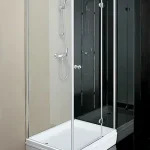 Utolsó esély Kolpa-San Sole TKK 80/90 Szögletes zuhanykabin (77-79, fehér, átlátszó üveg, 80x80 cm, #790380)Kolpa-San