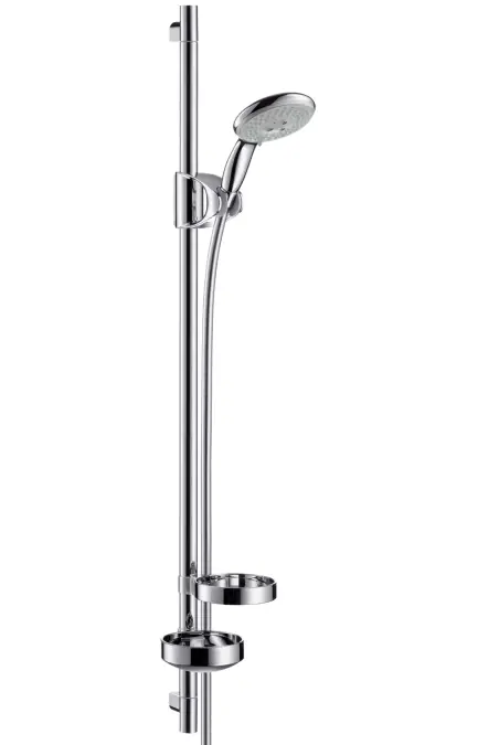 Hansgrohe Raindance E 100 AIR 3jet/Unica D zuhanyszett, 90 cm-es zuhanyrúddal 27881 000 (27881000)Hansgrohe Szuper ajánlat