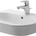 Azonnali szállítás Duravit D-Code 54x43 cm beépíthető mosdó 033754 (0337540000)Duravit