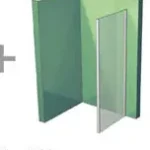 Újdonság Ravak Rapier RPS 80 zuhanyfal (80x190 cm, fehér, Grape, 80 cm, #9RV40100ZG)Ravak